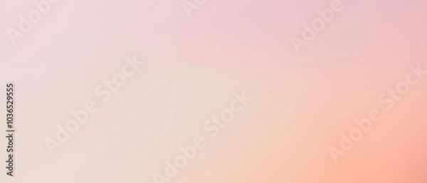 Obraz 淡いピンク　白　淡いオレンジ　グラデーション背景