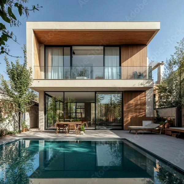 Obraz luxury swimming pool