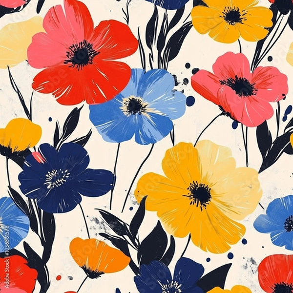 Fototapeta m_phun_Colorful_abstract_flower_art_seamless_pattern_illustrati_e1300da2-423e-4b5a-8b1f-9eac64368150.png