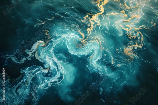 Fototapeta Abstract background and texture, Net Zero, and Carbon Neutral Concepts. AI Generative