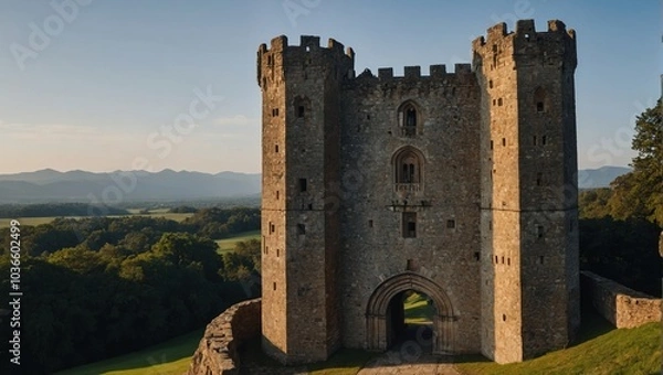 Obraz The archer tower invites visitors to share their experiences and stories