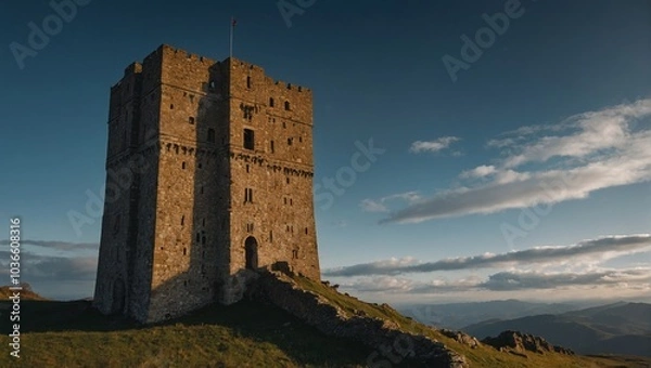 Fototapeta The archer tower is a favorite location for nature enthusiasts