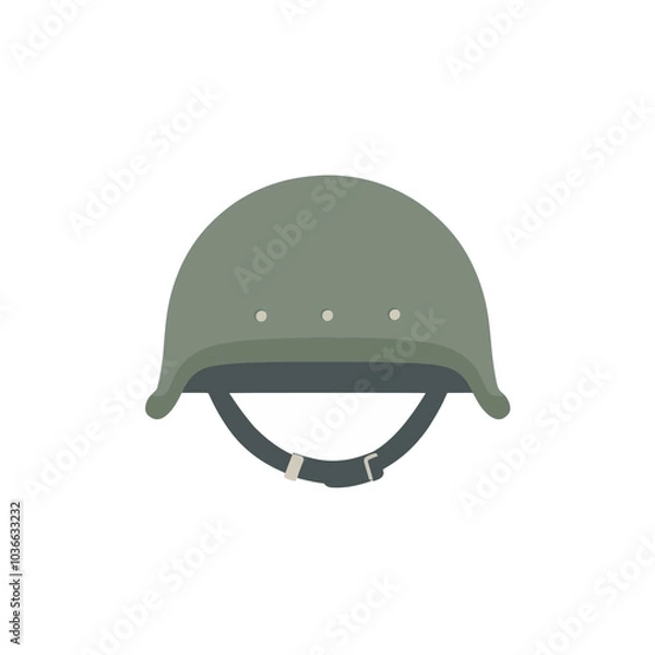 Obraz army hat vector illustration