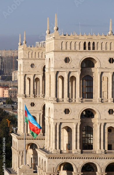 Fototapeta Government`s House on Freedom square. Baku, Azerbaijan.