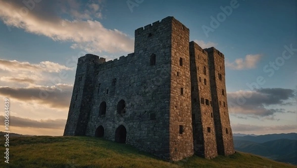Fototapeta The archer tower offers breathtaking views