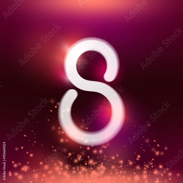 Fototapeta 8 March, International Women's Day, vector.