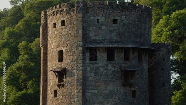 Obraz The archer tower remains a favorite location for outdoor activities