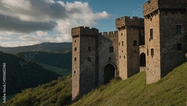 Obraz The archer tower serves as a cultural icon for the community