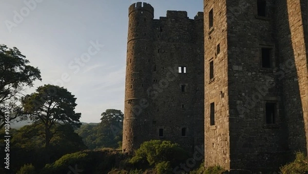 Obraz The archer tower serves as a cultural landmark preserving the rich history of the area