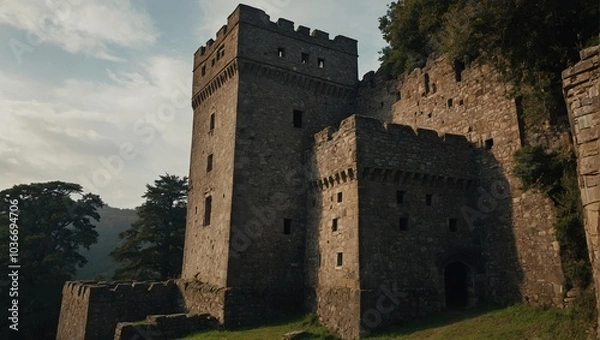 Obraz The archer tower serves as a gathering place for sharing stories