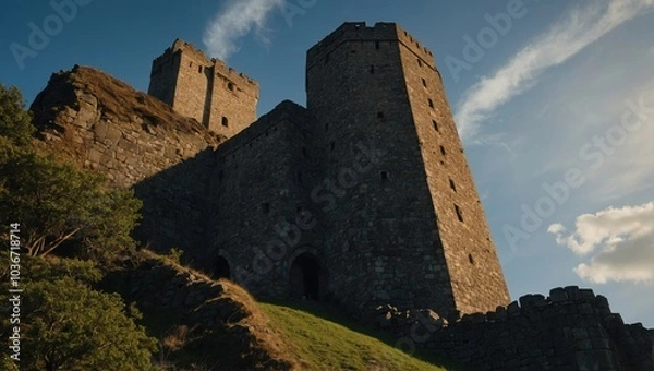 Obraz The archer tower stands tall, a reminder of the area’s rich heritage