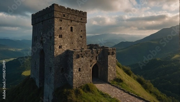 Obraz The archer tower’s view enchants visitors daily