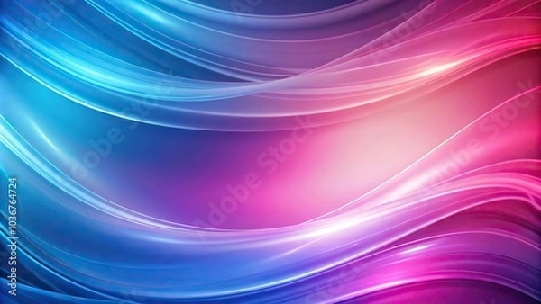 Fototapeta abstract pink and blue background wallpaper with silhouette