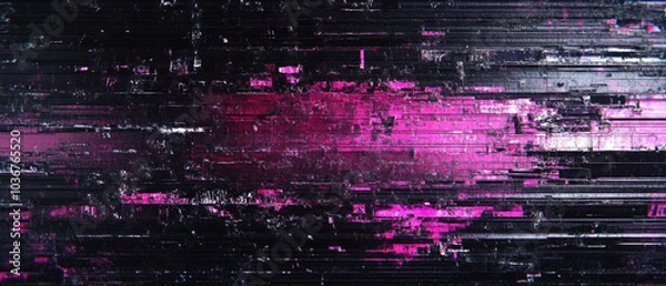 Fototapeta Intriguing Pink Abstract With Layered Textural Effect