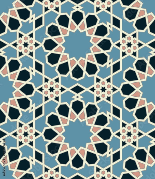Fototapeta Vector abstract islamic background.