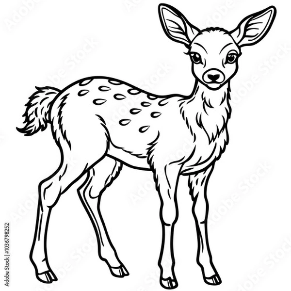 Fototapeta Fawn