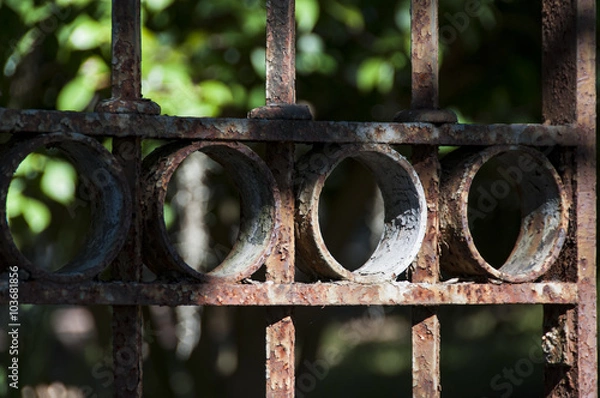 Obraz Lyons Park Iron Gate Mobile Alabama