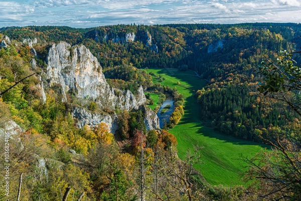 Obraz Herbst im Donautal