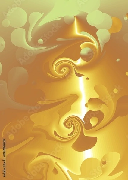 Obraz abstract background with swirls