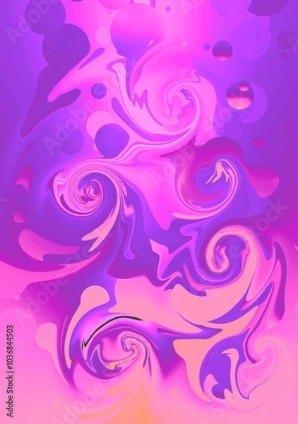 Obraz abstract background with swirls