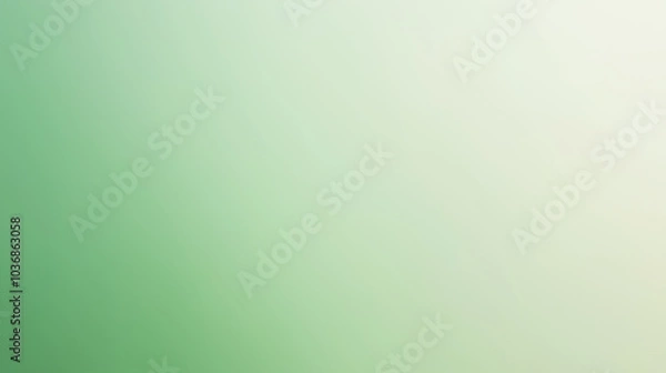 Fototapeta Light Green Gradient with a Soft Transition