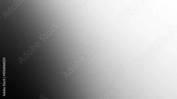 Fototapeta Minimal Abstract Gradient in Black, White, and Gray Tones