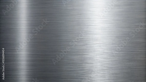 Obraz Texture of grey metal or a material without a distinct pattern. Metallic sheen plain surface, background. Panorama with copy space.