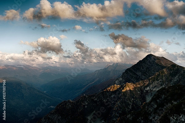 Fototapeta Autumn in the mountains
