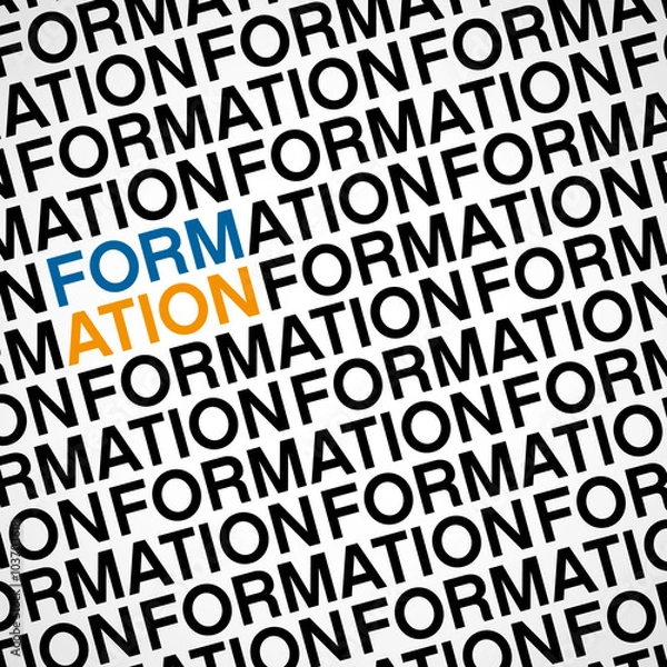 Fototapeta formation