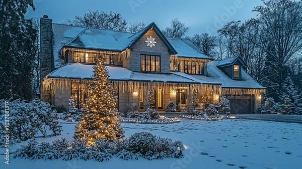 Obraz Winter Wonderland Elegance