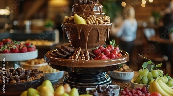 Obraz Chocolate Fondue Fun