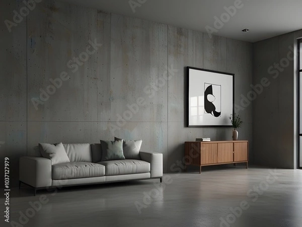 Fototapeta Universal Minimalistic Interior Backgrounds for Presentations with Soft Color Walls.
