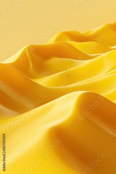 Obraz Abstract yellow waves