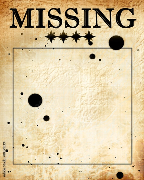 Obraz missing: paper texture with some stains on it