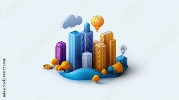 Fototapeta Rent control lowering costs