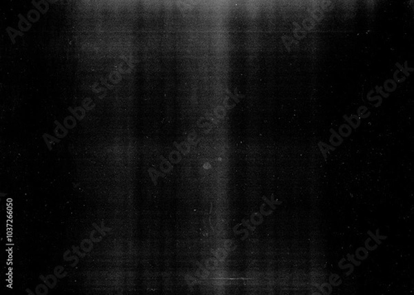 Fototapeta Retro Vintage Dust and Scratch Photo Overlay on Black Background | Old Film Grain Texture Effect | Authentic Dusty, Scratched Film Overlay for Photography, Graphic Design, Video Editing, and Artwork