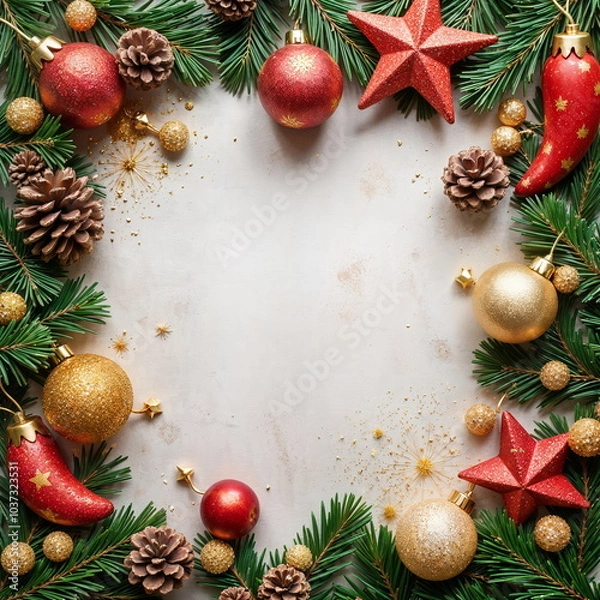 Obraz Decorative Christmas Background