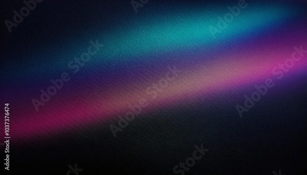 Fototapeta Mesmerizing neon gradient hues illuminate a textured backdrop, creating a vibrant, ethereal, and visually captivating abstract artwork. Perfect for design inspiration!