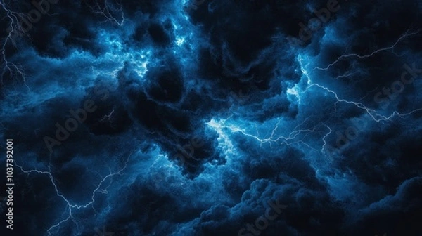 Fototapeta Lightning Storm