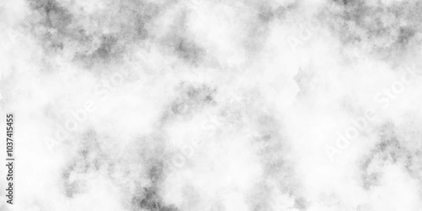 Fototapeta Vintage retro grunge old black and white texture with smoke, white retro pattern cement texture and grunge effect, polished and acrylic black and white watercolor background hand painted by brush.