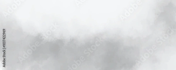 Fototapeta Abstract White Cloud Texture in Vector Format for Creating Smooth, Whimsical, and Ethereal Backgrounds, Ideal for Modern Design Projects with a Focus on Minimalism and Clarity
