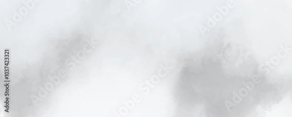 Fototapeta Abstract White Cloud Texture in Vector Format for Creating Smooth, Whimsical, and Ethereal Backgrounds, Ideal for Modern Design Projects with a Focus on Minimalism and Clarity
