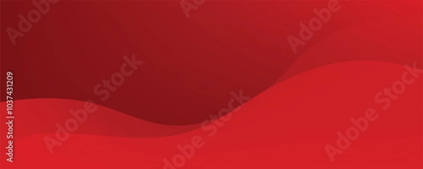 Fototapeta Abstract red vector background design template
