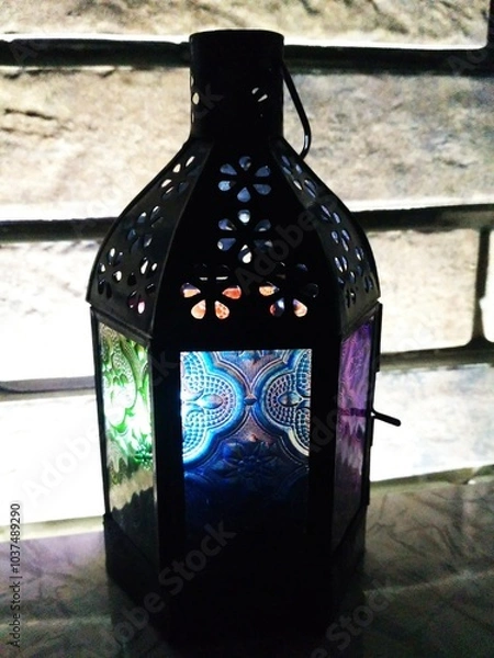 Obraz old fashioned lantern