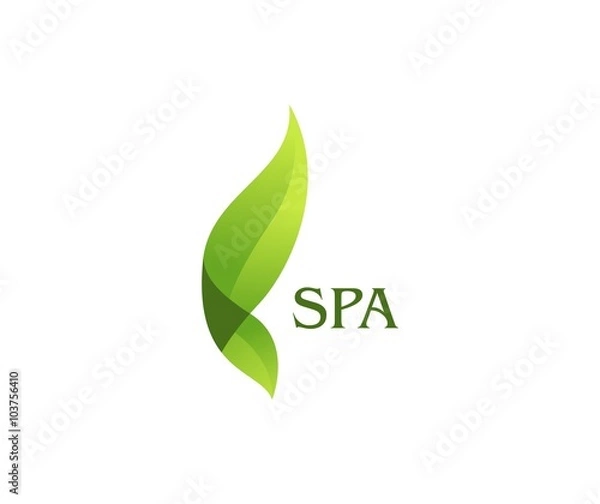 Obraz Spa logo