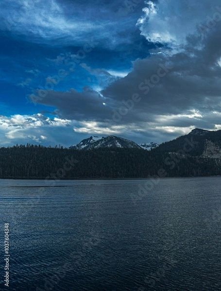 Obraz Snowy mountain Lake