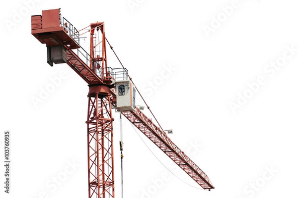 Fototapeta Tower crane