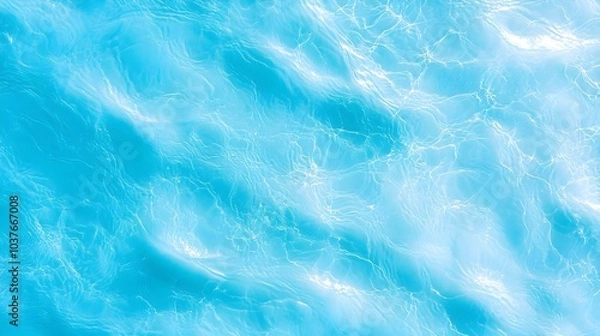 Fototapeta Blue Water Texture Background