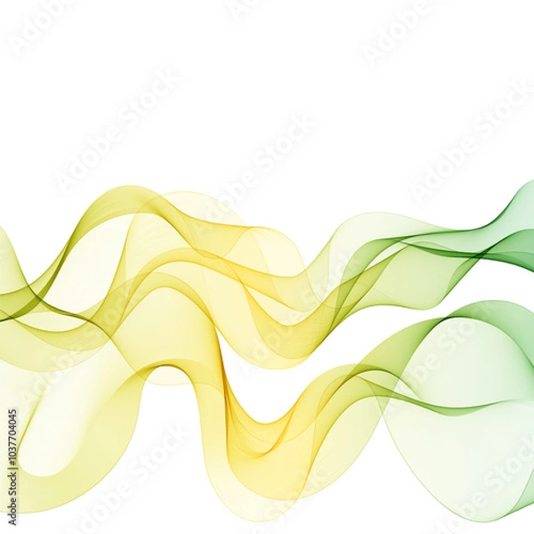 Obraz Abstract colorful smoke wave background. Eps 10