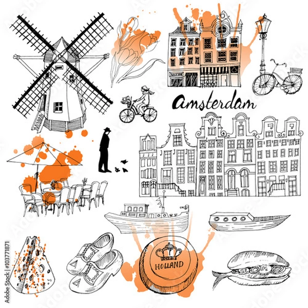 Fototapeta Amsterdam